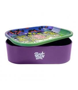 Rolling tray Wedding Cake Storage Box Best Buds