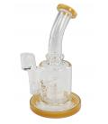 Dab rig BLAZE Oil Bong Drum Percolator with Banger