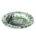 Black Leaf Metal Ash Tray