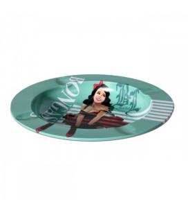 Posacenere in metallo Black leaf