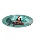 Black Leaf Metal Ash Tray