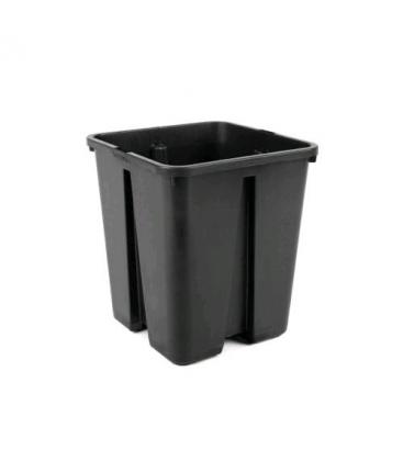ANTISPIRALS SQUARE PLANTPOT 15X15X20 - 3.4L