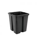 ANTISPIRALS SQUARE PLANTPOT 15X15X20 - 3.4L