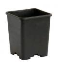 VASO QUADRATO CON COSTOLATURA ANTISPIRALIZZAZIONE 13X13X18 - 2.4L