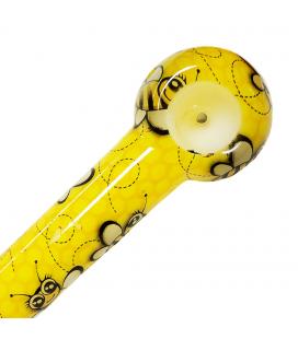 Pipa de vidrio " abeja" 13 cm