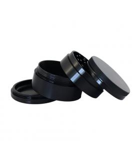 RAW Hammer Craft Grinder in Alluminio Nero Medio 4 Parti – 55mm