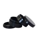 RAW Hammer Craft Grinder in Alluminio Nero Medio 4 Parti – 55mm
