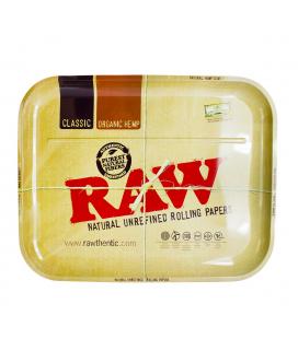 Rolling Tray in Acciaio RAW Original L