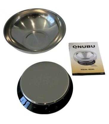 QNUBU - BILANCIA DIGITALE CON CIOTOLA - EQUAL BOWL - (1G A 5000G - 0ML A 5000ML)