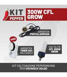 KIT PEPPER 300W CFL GROW