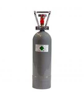 PROFESSIONAL RECHARGEABLE CO2 CYLINDER - 2 KG - WITH TRANSPORT PROTECTION