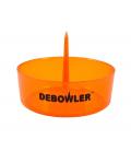 Debowler Ashtray w/Cleaning Spike - Amber