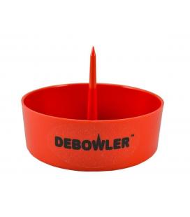 Debowler Ashtray w/Cleaning Spike - red