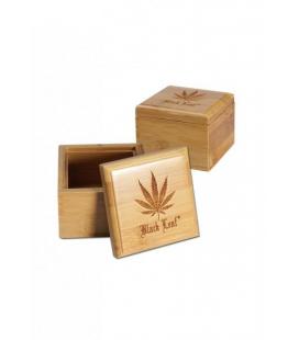 'Black Leaf' Bamboo Stoners Box
