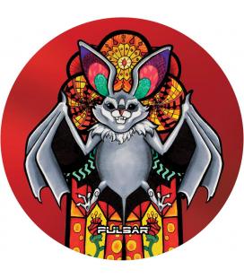 Pulsar DabPadz Round Dab Mat |Psychedelic Jungle Bat