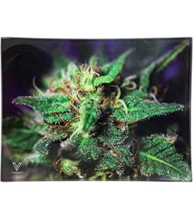 V Syndicate Rolling Tray in vetro| Blue Dream