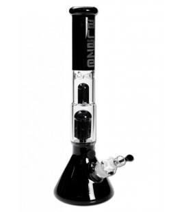 Icebong beaker 'Blaze' percolatore a 6 braccia nero