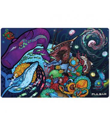 Pulsar DabPadz Dab Mat |Psychedelic Ocean