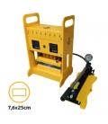 Rosin Press Qnubu PRO LION 20 Tons (Plates 7,6X25cm)