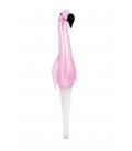 'Flamingo' Glass Dab Straw