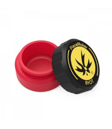 'PieceMaker' Silicone Container - red