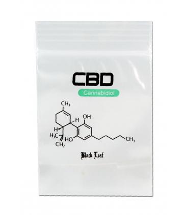 'CBD' Zip Bags 40x60mm 100pcs