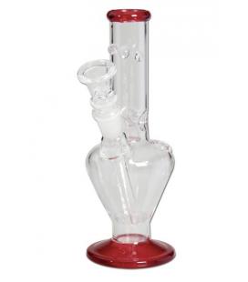 Glass Icebong mini clear/red