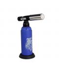 Black Leaf Torch Electronic Lighter Blue