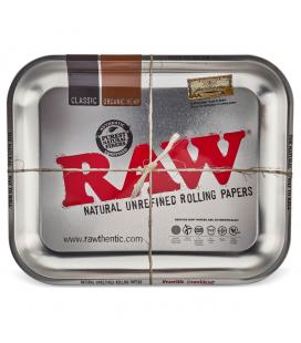 Rolling Tray en Acero RAW large