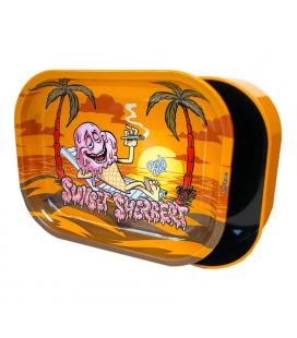 Rolling tray Sunset Sherbet Storage Box Best Buds