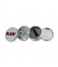 RAW Grinder in Metallo 4 parti – 56mm con Confezione regalo