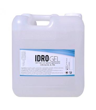 IDROGEL - GEL IGIENIZZANTE 70% ALCOL - 5L