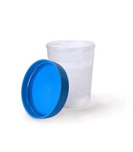 CONTENITORE CON TAPPO A VITE 200ML Ø 6.4X9CM