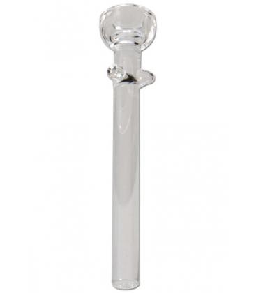 Oil 'Black Leaf' Quartz Glass Oil Nail