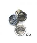 PARADISE SEEDS - GRINDER 3D SILVER LOGO 50 MM 4 PIEZAS