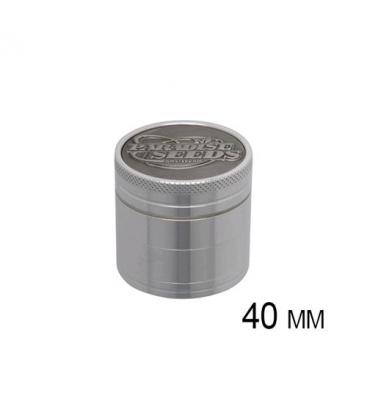 PARADISE SEEDS - GRINDER 3D LOGO ARGENTO 40 MM 4 PARTI