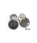 PARADISE SEEDS - GRINDER 3D SILVER LOGO 40 MM 4 PIEZAS