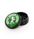 ROYAL QUEEN SEEDS - GRINDER ALLUMINIO DRIP LOGO - 2 PARTI 48MM