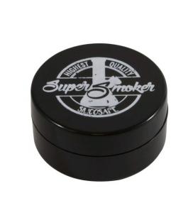 SUPERSMOKER - SILICONE JAR SILICOSAFE DOBLE INSERT 10ML - BLACK
