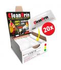 CLEANU - CLEANURIN - SYNTHETIC URIN - DISPENSER 20 PACK X 25 ML