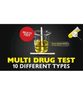 CLEANU - TEST ANTIDROGA - MULTI DRUG TEST - 10 TIPI