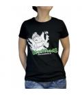 CAMISETA SWEET SEEDS MUJER GANESH BN NEGRO