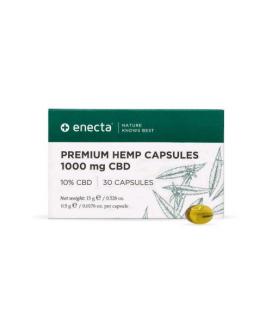 ENECTA - PREMIUM HEMP 1000MG CBD - 30 CAPSULE