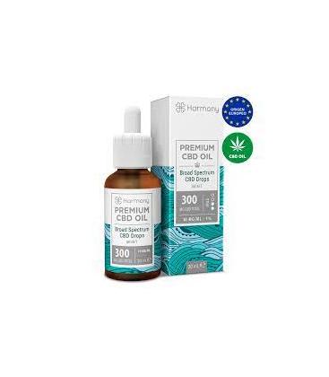 HARMONY - CBD OIL DROPS 30ML - MINT - 300MG