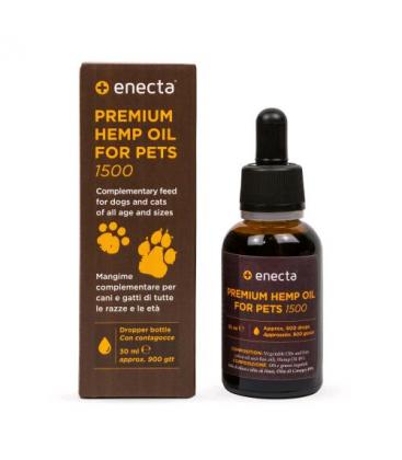 ENECTA - PREMIUM CBD OIL FOR PETS - 1500mg - 30ml