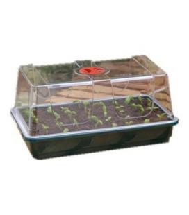 MINI GROW BOX - MINI INVERNADERO RIGIDO VENTILADO GRANDE 38X23X18 - G19